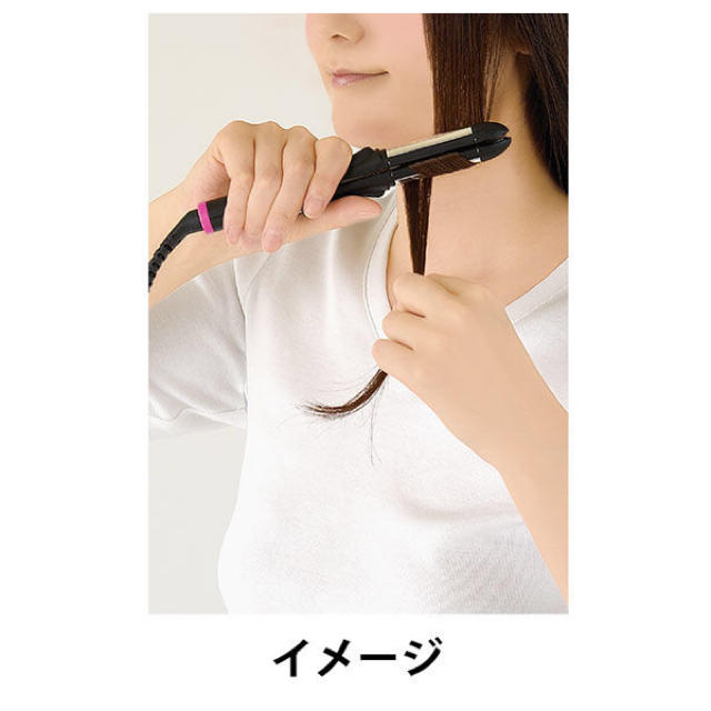 TWINBIRD(ツインバード)のツインバード ストレート&カール ミニヘアアイロン HI-2732 スマホ/家電/カメラの美容/健康(ヘアアイロン)の商品写真