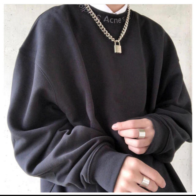 acne studios  sweat  Black