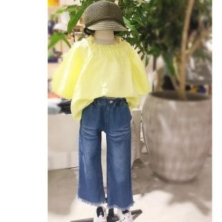 チャオパニックティピー(CIAOPANIC TYPY)の値下げ　新品　チャオパニックティピー　オフショル　95㎝(Tシャツ/カットソー)