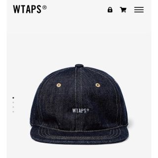 ダブルタップス(W)taps)のW)TAPS DENIM CAP INDIGO COTTON(キャップ)