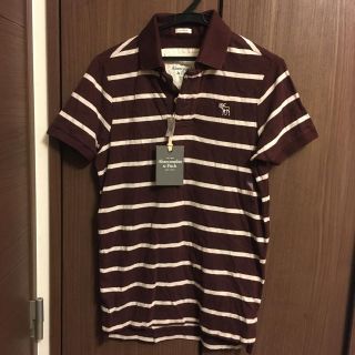 アバクロンビーアンドフィッチ(Abercrombie&Fitch)のアバクロンビー&フィッチ新品ポロシャツAbercrombie&Fitchブラウン(ポロシャツ)