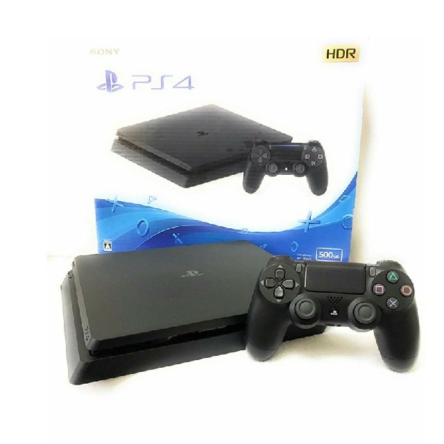 家庭用ゲーム機本体PlayStation 4 ジェット・ブラック 500GB