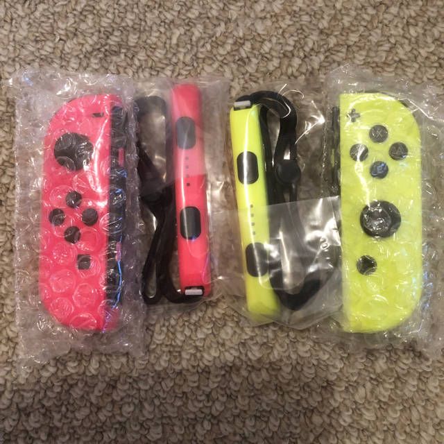 Nintendo Switch(ニンテンドースイッチ)のジョイコン未使用2セット エンタメ/ホビーのエンタメ その他(その他)の商品写真