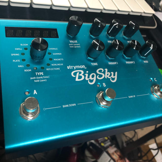 strymon big sky リバーブ