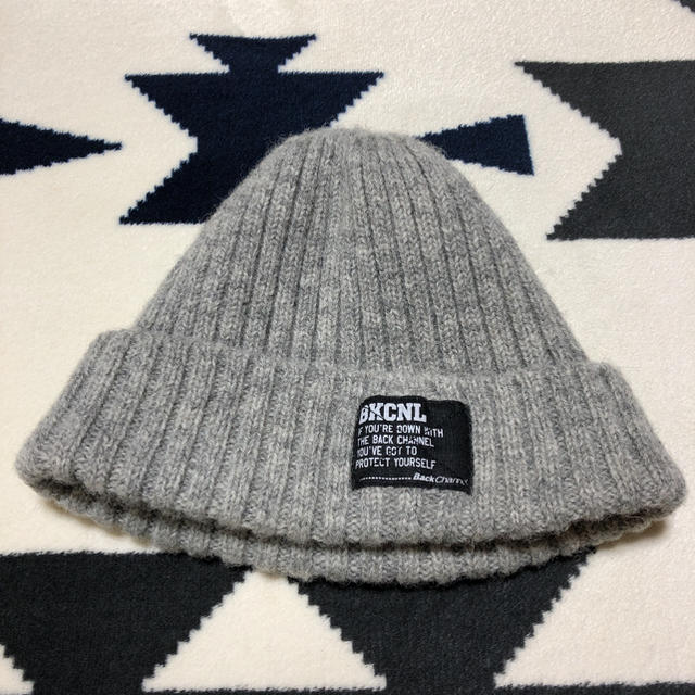 Back Channel(バックチャンネル)のバックチャンネル SHETLAND WOOL KNIT CAP ニットキャップ♪ メンズの帽子(ニット帽/ビーニー)の商品写真