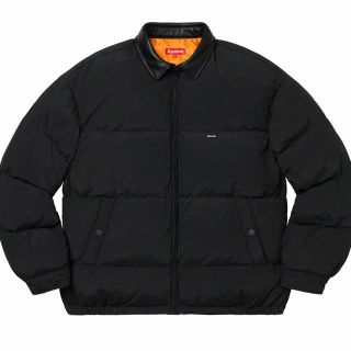 シュプリーム(Supreme)のSupreme Leather Collar Puffy Jacket(ダウンジャケット)