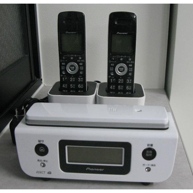 Pioneer デジタルコードレス電話機 子機2台付き TF-FD31T-W