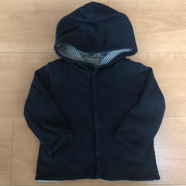 POLO RALPH LAUREN(ポロラルフローレン)のPOLO ラルフローレン リバーシブルパーカー 80 キッズ/ベビー/マタニティのベビー服(~85cm)(トレーナー)の商品写真