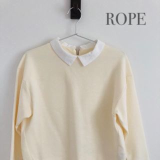 ロペ(ROPE’)のロペマドモアゼル　衿付きトップス(カットソー(長袖/七分))