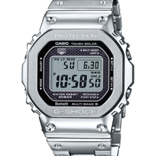 CASIO(カシオ)の【新品未開封】G-SHOCK フルメタルシルバー　GMW-B5000D-1JF メンズの時計(腕時計(デジタル))の商品写真