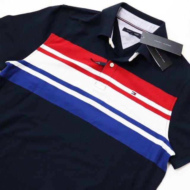 TOMMY HILFIGER(トミーヒルフィガー)の（新品）TOMMY HILFIGER 　ポロシャツ　  メンズのトップス(ポロシャツ)の商品写真