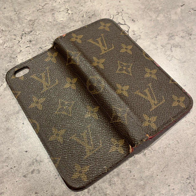 LOUIS VUITTON - ルイヴィトン フォリオ iphone 6s ケース ローズ ピンク 正規店購入の通販