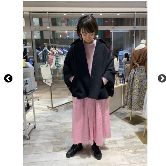 Rosy monster  poncho coat レディースのジャケット/アウター(ポンチョ)の商品写真