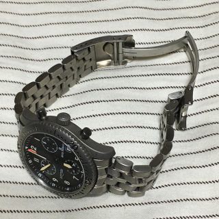 希少チタン製レビュートーメンエアスピードクロノグラフ電池交換