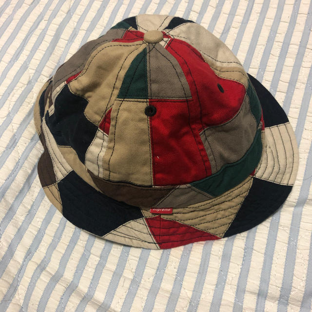 supreme patchwork bell hat M/L