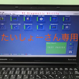 パナソニック(Panasonic)のレッツノート　CF-SX2  (ノートPC)