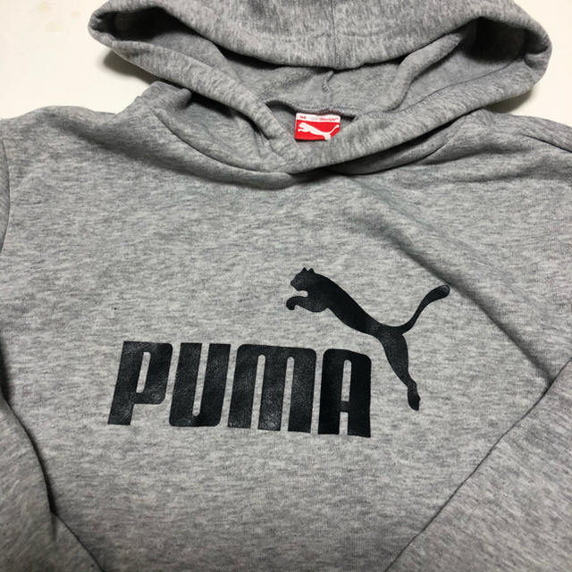 PUMA パーカー グレー160