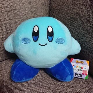 ニンテンドウ(任天堂)の星のカービィ マルチカラーぬいぐるみ 
ブルー(ぬいぐるみ)