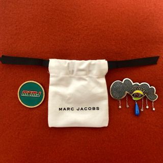 マークジェイコブス(MARC JACOBS)の【セット･送料込み】MARC JACOBS♡クラウドブローチ&ロゴブローチ(ブローチ/コサージュ)