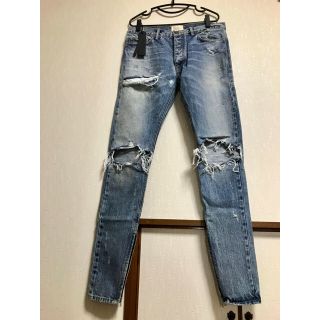 フィアオブゴッド(FEAR OF GOD)の名作 登坂広臣 着用 FEAR OF GOD SELVEDGE DENIM (デニム/ジーンズ)