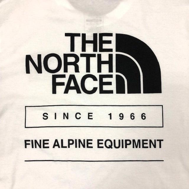 THE NORTH FACE(ザノースフェイス)のノースフェイス 長袖Tシャツ1966バックプリント(XXL)白黒 180902 メンズのトップス(Tシャツ/カットソー(七分/長袖))の商品写真