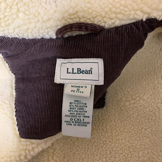 L.L.Bean(エルエルビーン)のL.L.BEAN ボアベスト レディースのジャケット/アウター(ダウンベスト)の商品写真