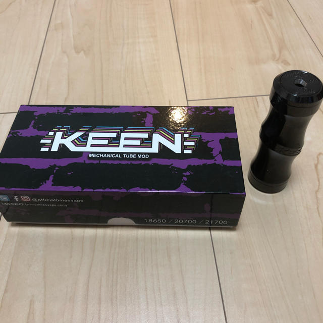 【美品】最終値下げ！Keen Mech Mod by Timesvape メンズのファッション小物(タバコグッズ)の商品写真