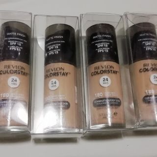 レブロン(REVLON)の新品4個セット レブロン カラーステイメイクアップ ファンデーション 180(ファンデーション)