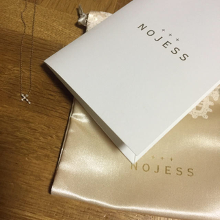 ノジェス(NOJESS)のノジェス  クロスネックレスダイヤK10(ネックレス)