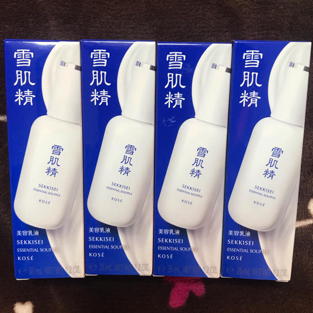 雪肌精(セッキセイ)の雪肌精 エッセンシャル スフレ <美容乳液> 35ml ×4本 コスメ/美容のスキンケア/基礎化粧品(乳液/ミルク)の商品写真