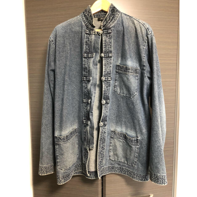 廃盤　A.P.C.  サイズ2 デニム　カンフー　ジャケット　アーペーセーメンズ