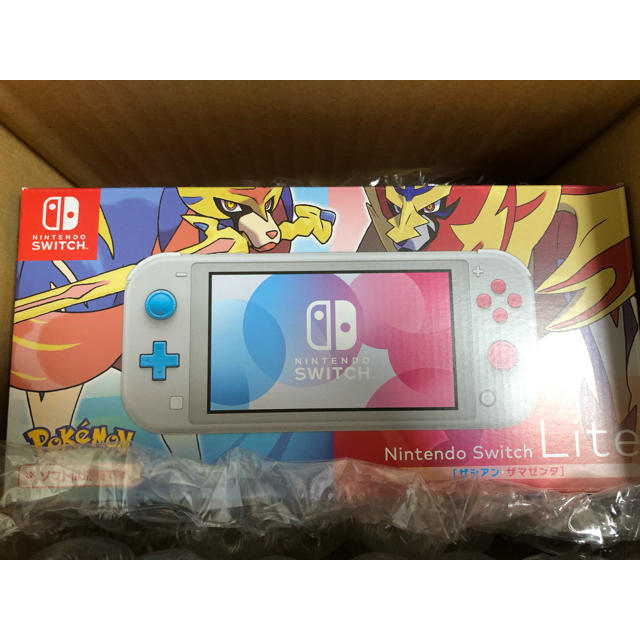 新品未使用 Nintendo Switch Lite ザシアン・ザマゼンタ-