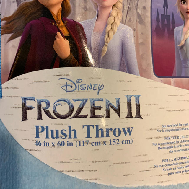 Disney(ディズニー)のアナ雪2 エルサ 毛布 インテリア/住まい/日用品の寝具(布団)の商品写真