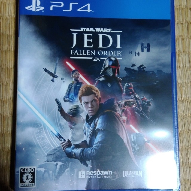 PlayStation4(プレイステーション4)の初回特典付き Star Wars ジェダイ：フォールン・オーダー PS4 エンタメ/ホビーのゲームソフト/ゲーム機本体(家庭用ゲームソフト)の商品写真