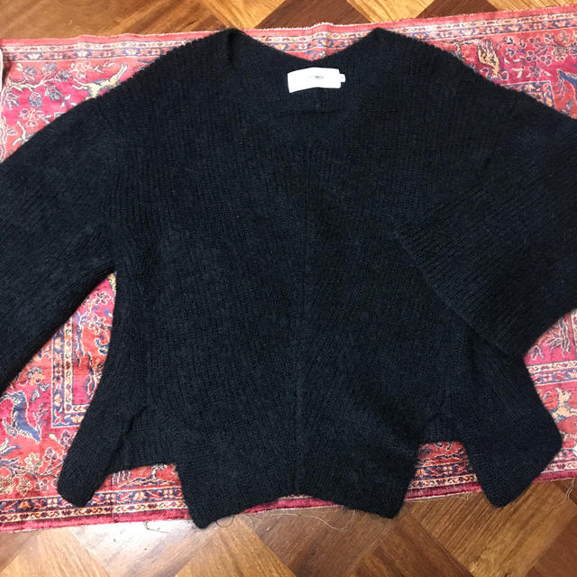 JANE SMITH MOHAIR V NECK KNIT - ニット/セーター