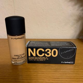 マック(MAC)の(新品未使用)MACファンデーションNC30(ファンデーション)