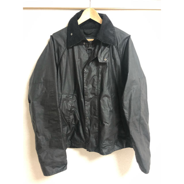 Engineered Garments(エンジニアードガーメンツ)のEG ✖︎ Barbour Graham Wax jacket BLACK L メンズのジャケット/アウター(ミリタリージャケット)の商品写真