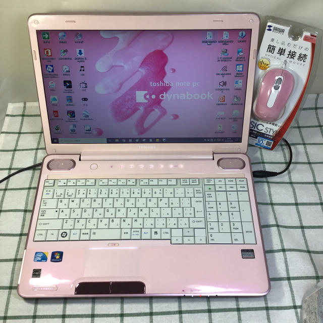 ちょっと】 東芝 - dynabook ピンク windows10 office2016の通販 by