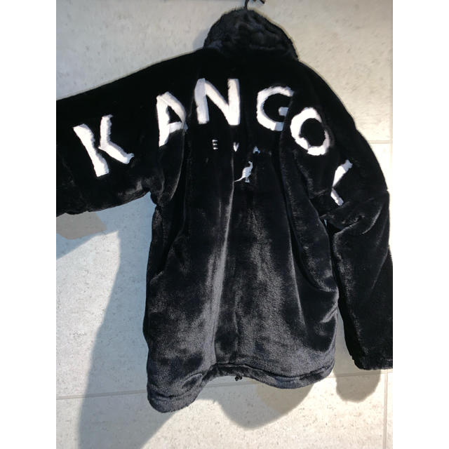 カンゴール KANGOL ファージャケット オーバーサイズ ロゴ