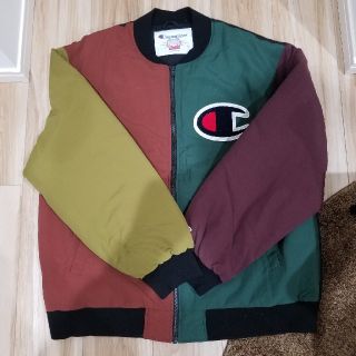 シュプリーム(Supreme)のSupreme×Champion BlockedJacket XL(ブルゾン)