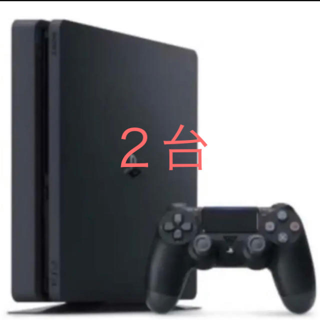 PlayStation4(プレイステーション4)のPlayStation®4 ジェット・ブラック 500GB 2台 エンタメ/ホビーのゲームソフト/ゲーム機本体(家庭用ゲーム機本体)の商品写真