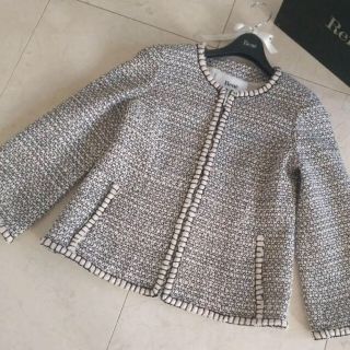 René - Rene ツイードジャケットの通販 by Audrey|ルネならラクマ