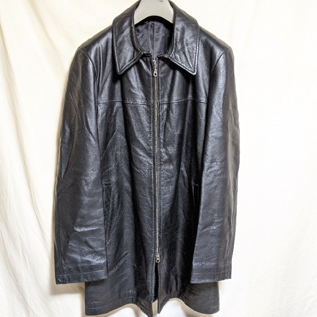 Yohji Yamamoto - ヨウジヤマモト✕ダーバン牛革レザーコートの通販 by Mino's shop