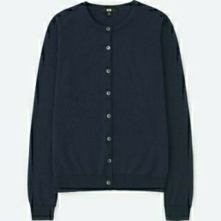 ユニクロ(UNIQLO)のユニクロ クルーネックカーディガン(カーディガン)