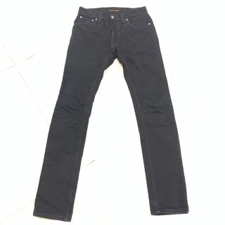 ヌーディジーンズ(Nudie Jeans)のヌーディージーンズ　ブラックデニム(デニム/ジーンズ)