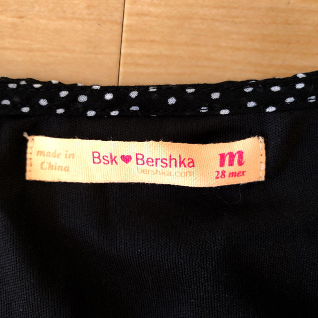 Bershka(ベルシュカ)のBershka  ベルシュカ　チュニック ワンピース 水玉　ドット レディースのトップス(チュニック)の商品写真