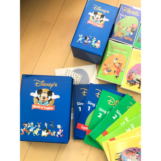 Disney - DWE ディズニー 英語 シングアロング 絵本 リリックス VHS CD セットの通販 by ウルトラマンマーメ's