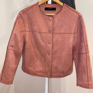 ザラ(ZARA)のZARA スエード調　コート(ブルゾン)