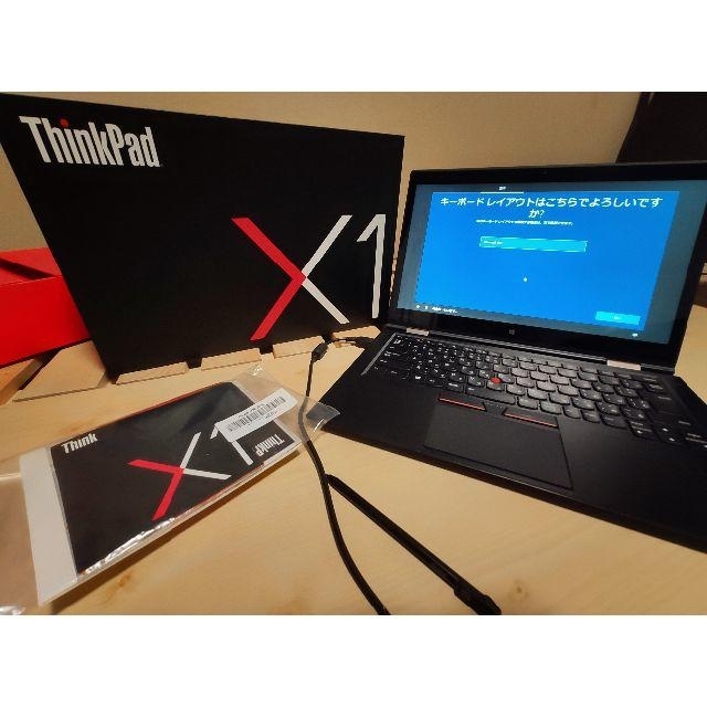 ThinkpadX1Yoga/i7-6500U/16GB/512GB/指紋認証ノートPC