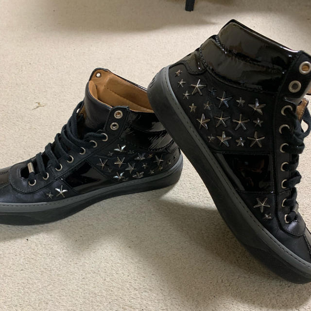 JIMMY CHOO ジミーチュウ ハイカットスニーカー